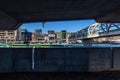 Toronto, Canada Ã¢â¬â December 4th 2018 view of the railroad track